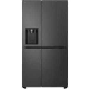 Refrigeradora Side by Side Lg 679 Litros Negro Mate con Dispensador de Agua y Hielo