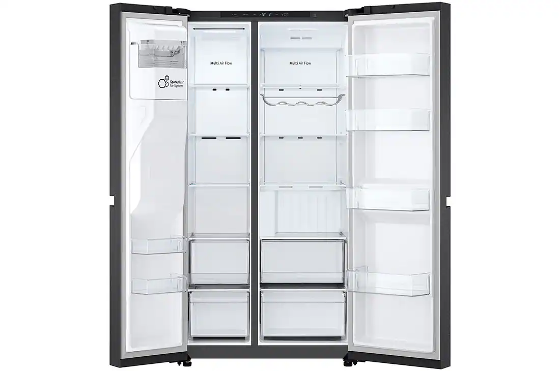 Refrigeradora Side by Side Lg 679 Litros Negro Mate con Dispensador de Agua y Hielo - Imagen 2