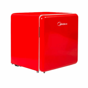 Mini Bar Midea 48 Litros Roja Estilo Retro
